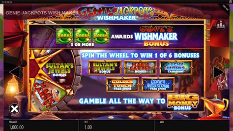 Genie Jackpots Slot Machine .